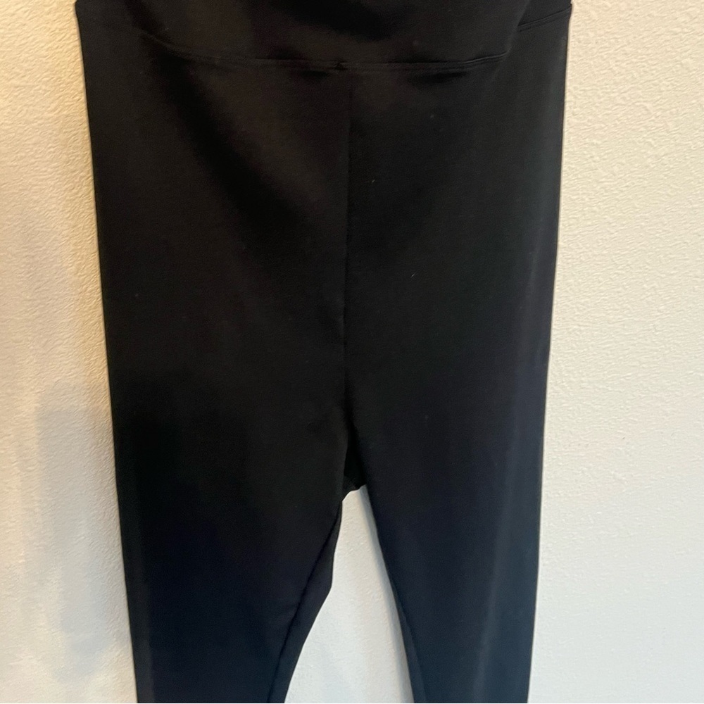 Carbon38 Flow Jumpsuit Black Activewear Workout Women’s Medium View 6
